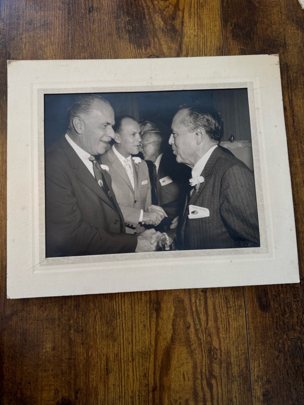 Vintage Walter F Rockwell Executive‎ Photo 50th Anniversary Corporate Event
